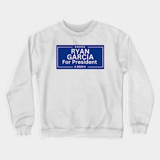 RYAN GARCIA For President trump 2024 keep america great  republican Crewneck Sweatshirt